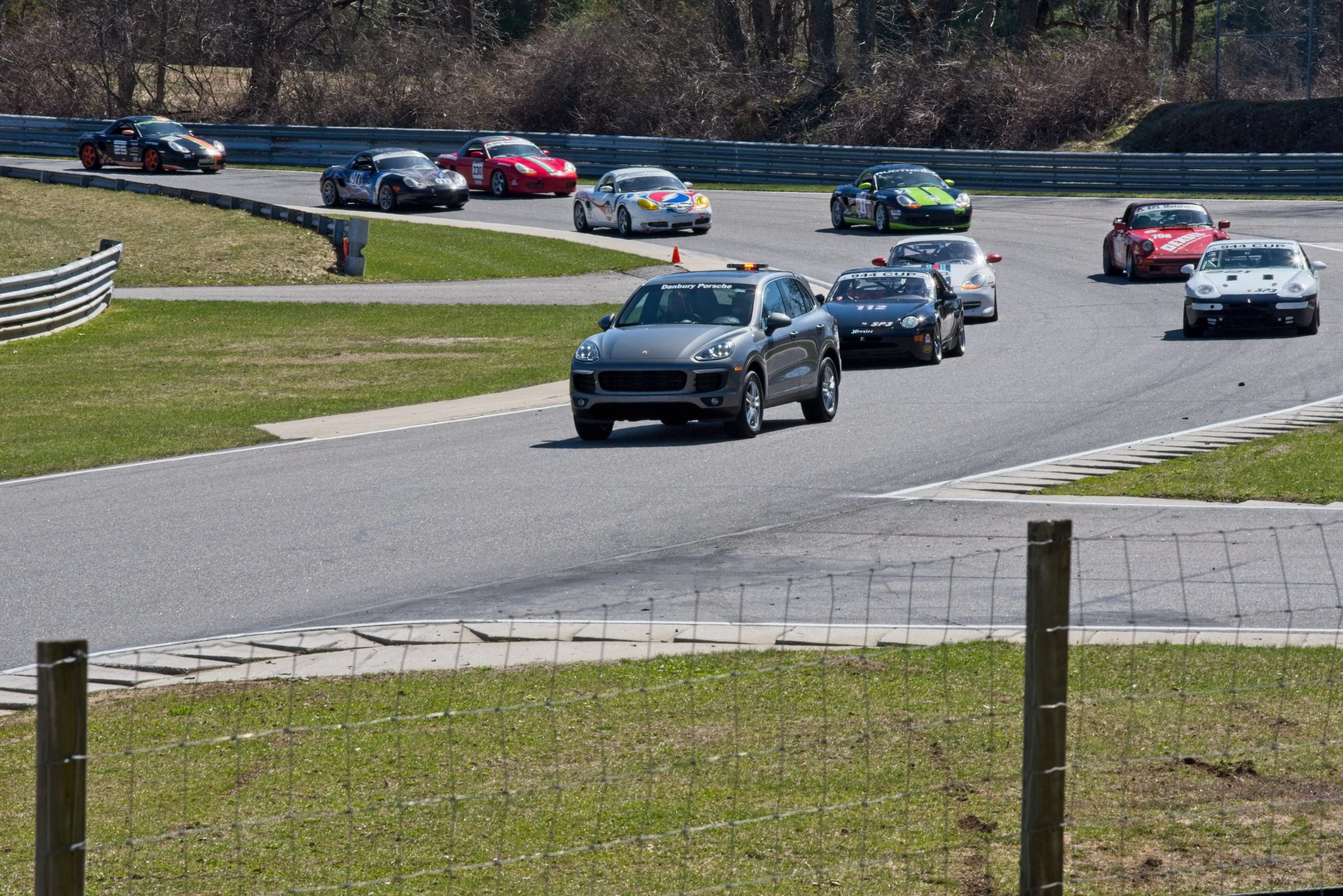 Club Race 2018, Danbury Porsche Pace Car by John Karam
