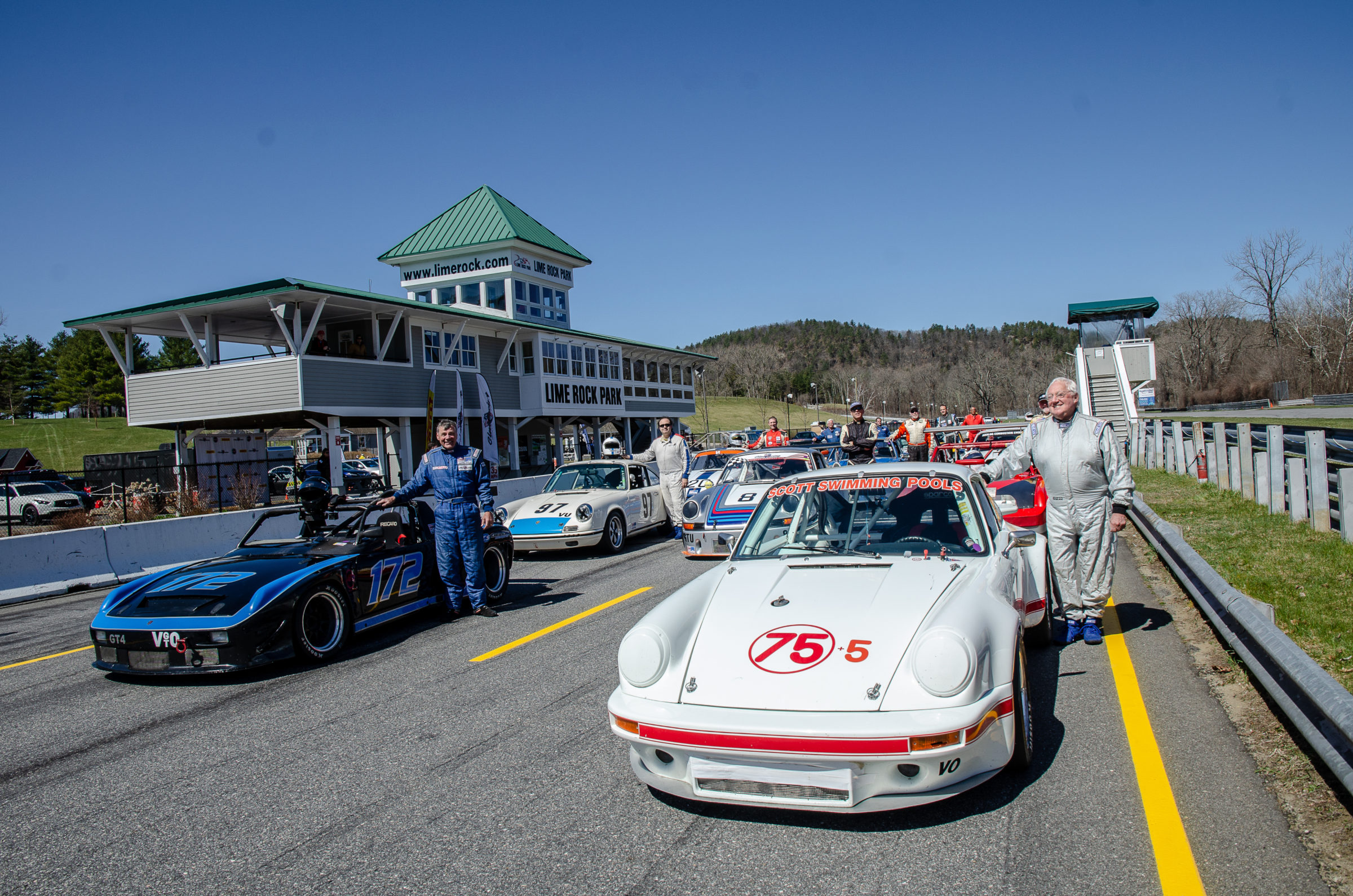 Club Race 2018, Vintage Race Pits by Bob Reinckens